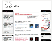 Tablet Screenshot of cc-live.net